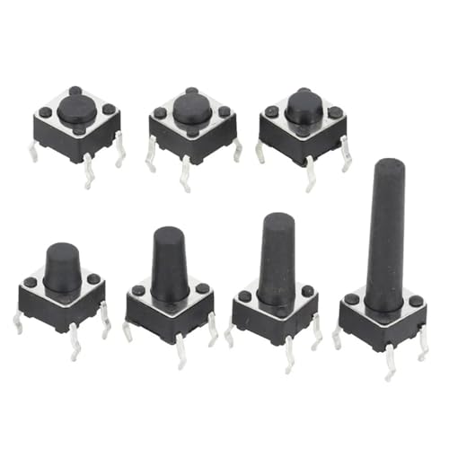 6 * 6 * 4,1~10 Mm Takt Schalter 4 Pin Vertikale Taste Schalter Schlüssel Schalter Taktile Push Button Induktion Schalter 6x6 100Pcs(6x6x5.5) von WBCDXCBB