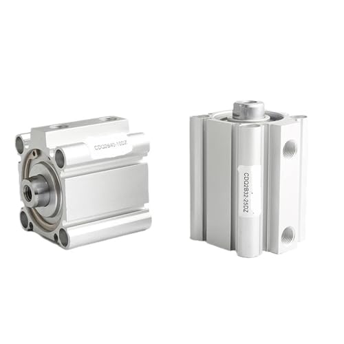 CQ2B20 CQ2B25 Kompaktzylinder Doppeltwirkend Dünner Zylinder 5/10/15/20/25/30/35/40/45/50/75/100/125/150DZ 1 Stücke(50DZ,CQ2B25) von WBCDXCBB