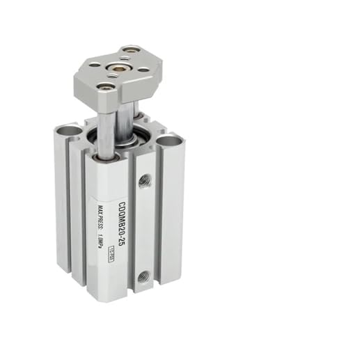 CQMB40 Führungsstangentyp Kompaktzylinder Bohrung 40mm Hub 5-100mm CQMB40-100 CDQMB40-75 Luftzylinder 1St(Stroke 5mm) von WBCDXCBB