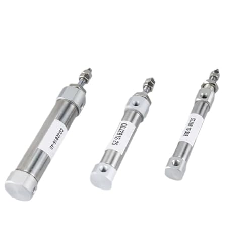 Doppeltwirkend Pneumatischer Luftzylinder Mini Klein CDJ2B12 5-200mm Hub 1St(Stroke 20mm) von WBCDXCBB
