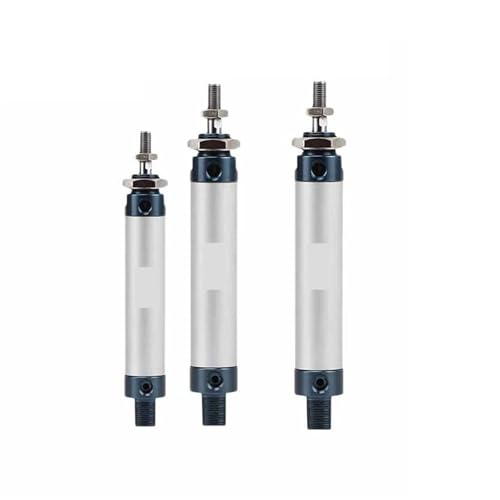 Doppeltwirkender Luftzylinder, Bohrung 16 mm, 10–125 mm Hub, 1 Stück(65mm stroke) von WBCDXCBB