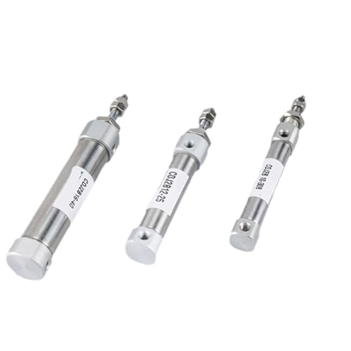Doppeltwirkender pneumatischer Luftzylinder, kleiner Typ, Einzelstange, 10 mm, 12 mm, 16 mm Bohrung, 20 mm, 25 mm, 30 mm, 200 mm Hub, CDJ2B10, 1 Stück(Stroke 90mm) von WBCDXCBB