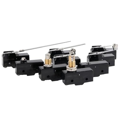 Endschalter Mikroschalter Kupfer/Silber Kontakt 250VAC/5A NO/NC LXW5-G1 G2 G3 Q1 Q2 N1 D1 11M 1Pcs(LXW5-11Q2,1 PC Copper Contact) von WBCDXCBB