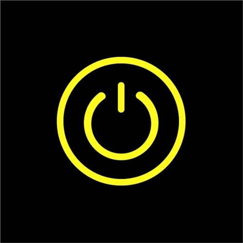 Gelb Power Metall Push Oxidiert Taste Schalter LED Licht Momentary Rast 5V 12V 24V 1Pcs(22mm,MOMENTARY_3-6V) von WBCDXCBB