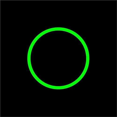 Grüner Ring Metall Push Oxidiert Button Switch LED Licht Momentary Rast 5V 12V 24V 1Pcs(12mm,MOMENTARY_110-220V(220V)) von WBCDXCBB