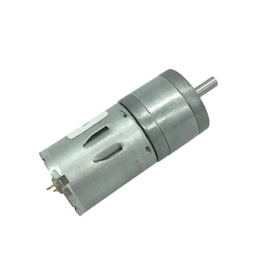JGA25-370 Getriebemotor 12 V DC Niedrige Drehzahl Roboter Hohes Drehmoment 6 V Motor 12 Volt 24 V 1 Stück(620RPM_6V) von WBCDXCBB