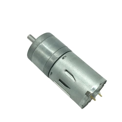 JGA25-370 Getriebemotor 12 V DC Reduktion Elektromotor Niedriggeschwindigkeitsgetriebe Reduzierstück 1 Stück(12V 77rpm) von WBCDXCBB