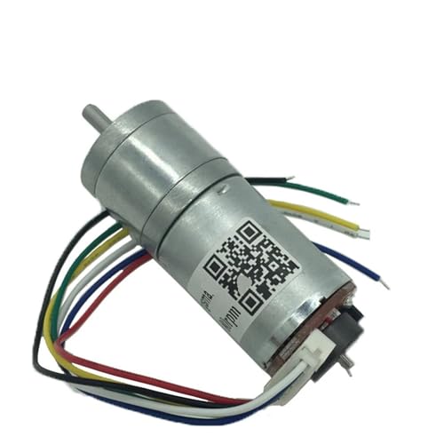 JGA25-371 12V DC-Getriebemotor-Encoder 18-1930 U/min Unterstützung CW CCW Rückwärtsdrehzahlregelung Elektromotor 1 Stück(280RPM_6V) von WBCDXCBB