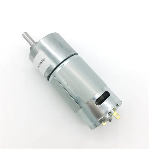 JGB37-545 7-960 U/min Motor 12-36 V Hohes Drehmoment Drucker Gleichstrommotor Reduktion 24 V Getriebemotor 1 Stück(22RPM_24V) von WBCDXCBB