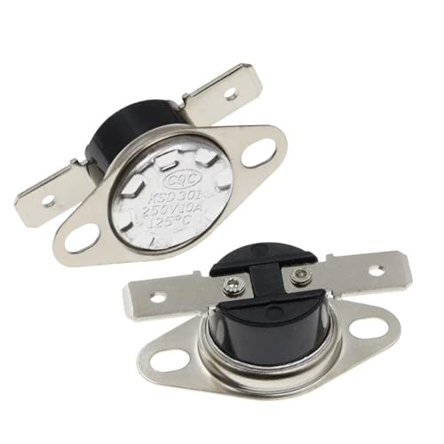 KSD301 10A 250V 0-160 Grad Normalerweise geschlossen Bakelit KSD-301 Temperaturschalter Thermostat Sensor 50 60 65 1St(45 degree,Normally Open) von WBCDXCBB