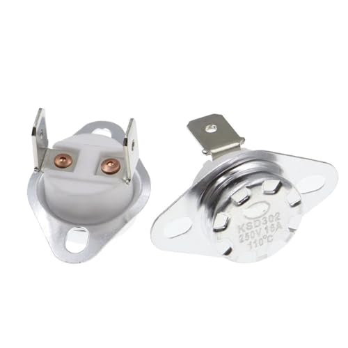 KSD302 16A 250V 40-180 Grad Keramik KSD301 Normalerweise geschlossener Temperaturschalter Thermostat 45 55 60 65 70 75 80 85 1St(Normally closed,90C) von WBCDXCBB