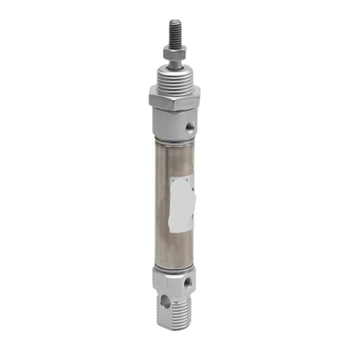 Kleiner pneumatischer Minizylinder aus Edelstahl DMI25 Hub 10-300 mm 1 Stück(150mm stroke) von WBCDXCBB
