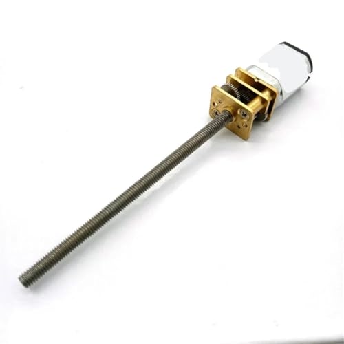 M3 Schraube 55mm Gewindewelle 3V DC Motor 15/30/60/100/150/200/250/300/600rpm Elektrisches Getriebe N20 1St(250RPM_3V) von WBCDXCBB