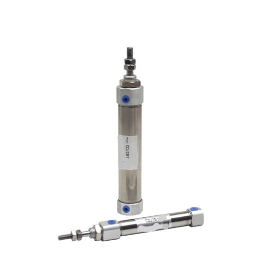 Mini-Pneumatikzylinder, doppeltwirkend, Einzelstangen-Luftzylinder CDJ2B10, Bohrung 10 mm, 5–200 mm Hub, 1 Stück(Stroke 55mm,CDJ2B16 Bore16mm) von WBCDXCBB