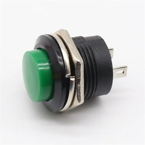 Momentaner Druckschalter AUS-(EIN) 16mm 12St(Green) von WBCDXCBB