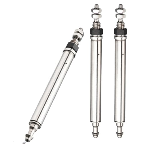 Nadelzylinder Edelstahl Mini-Luftzylinder Einfachwirkend Federrückstellung CJ1B4/CJ2B6/CJ2B10/CJ2B16 1St(CJ2B10X30-S) von WBCDXCBB