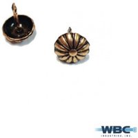 Altes Kupfer - Daisy - Dekorativer Nagel - Verkauft in Packungen Von 25 Stück von WBCIndustriesSupply
