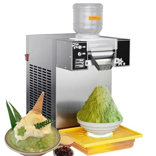 Schnee Eiscreme Maschine Eis Rasiermaschine Flocken Korea Bingsu RasiergeräT(120KG) von WBDBINGL