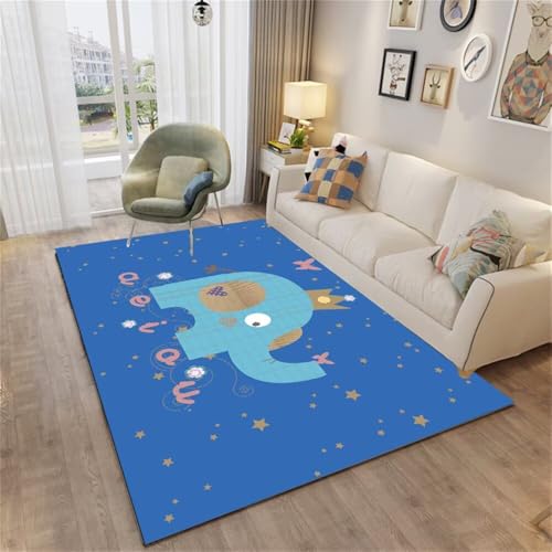 WBDYMX Schlaffen Zimmer Aesthetic Teppich 120x200CM flauschig blau Deko-Teppich für das Wohnzimmer Bürostuhl Kinderteppich WBDYMX Schlaffen Zimmer Aesthetic Teppich 120x200CM flauschig blau Deko-Teppich für das Wohnzimmer Bürostuhl Kinderteppich von WBDYMX