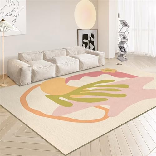 Zimmer Teppich Teppich Für Wohnzimmer 180X240Cm Creme Wohnzimmer Sofa Teppich Home Wartung Bereich Teppich Farbe von WBDYMX