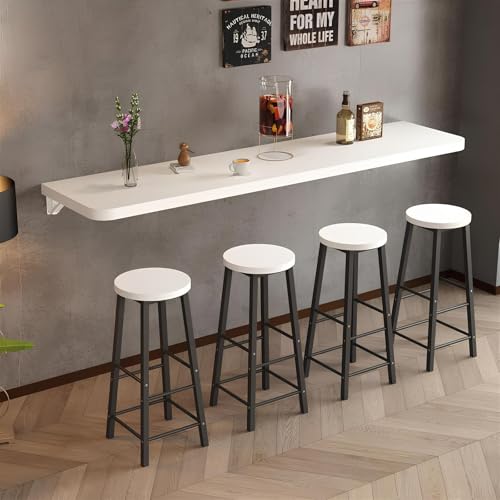 WBLING Faltbarer Wandtisch - Platzsparender Schwebe-Wandschreibtisch für Wohnung, Praxis oder Schlafzimmer - Multifunktionaler Laptop- oder Waschtisch - Finish von WBLING
