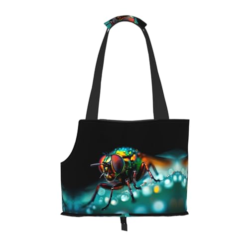 Bedruckte Haustier-Umhängetasche mit Adler, faltbares Design, kleine Katzen- und Hunde-Reisetasche Bedruckte Haustier-Umhängetasche mit Adler, faltbares Design, kleine Katzen- und Hunde-Reisetasche von WBQLSL