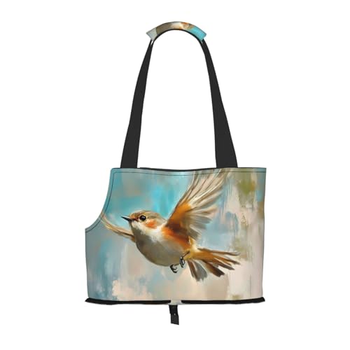 Chubby Little Bird Flying Printed Pet Shoulder Bag - Foldable Design, Small Cat and Dog Travel Bag Chubby Little Bird Flying Printed Pet Shoulder Bag - Foldable Design, Small Cat and Dog Travel Bag von WBQLSL