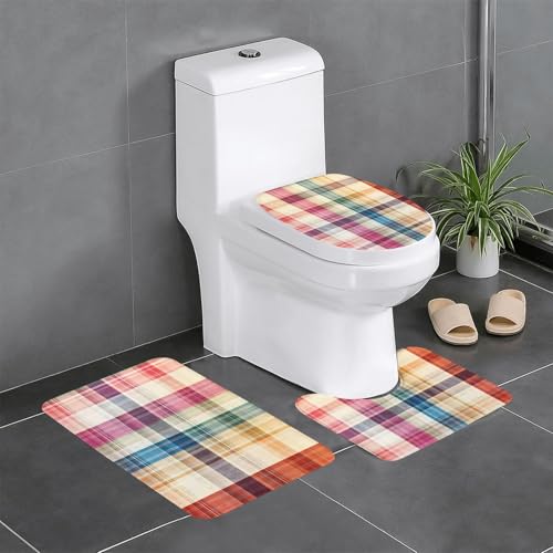 Cloth Lines saugfähiger Outdoor-Teppich, Badezimmer-Schutzmatte, 3-teiliges Set, Schlafzimmer, Küche, Badewanne, Heimdekoration, Plüschteppich Cloth Lines saugfähiger Outdoor-Teppich, Badezimmer-Schutzmatte, 3-teiliges Set, Schlafzimmer, Küche, Badewanne, Heimdekoration, Plüschteppich von WBQLSL