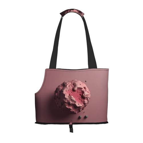 Eine Asteroid bedruckte Haustier-Umhängetasche – faltbares Design, kleine Katzen- und Hunde-Reisetasche Eine Asteroid bedruckte Haustier-Umhängetasche – faltbares Design, kleine Katzen- und Hunde-Reisetasche von WBQLSL