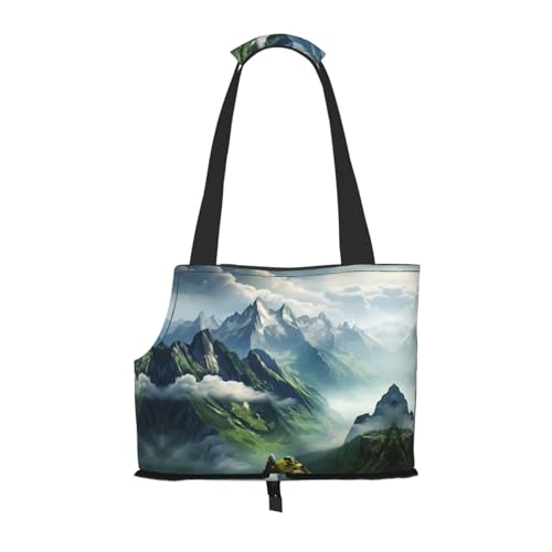 Foothill bedruckte Haustier-Umhängetasche, faltbares Design, kleine Katzen- und Hunde-Reisetasche Foothill bedruckte Haustier-Umhängetasche, faltbares Design, kleine Katzen- und Hunde-Reisetasche von WBQLSL