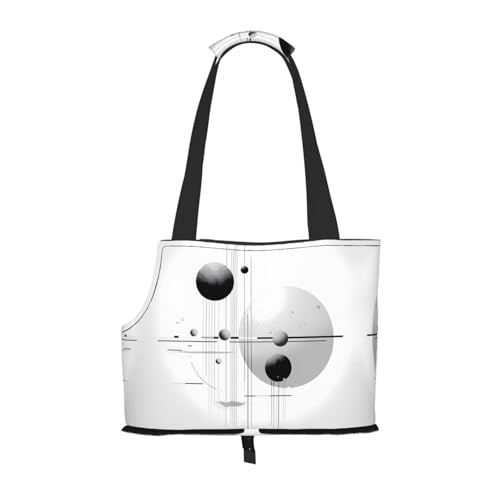 Planetary bedruckte Haustier-Umhängetasche – faltbares Design, kleine Katzen- und Hunde-Reisetasche Planetary bedruckte Haustier-Umhängetasche – faltbares Design, kleine Katzen- und Hunde-Reisetasche von WBQLSL