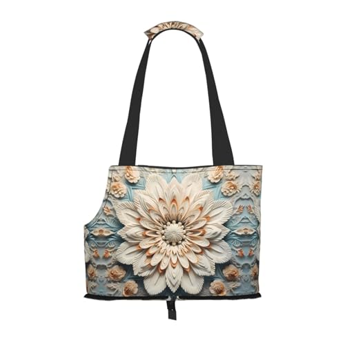 Shellac bedruckte Haustier-Umhängetasche, faltbares Design, kleine Katzen- und Hunde-Reisetasche Shellac bedruckte Haustier-Umhängetasche, faltbares Design, kleine Katzen- und Hunde-Reisetasche von WBQLSL