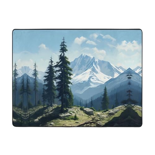 WBQLSL fig. tomb Bedruckter Wohnzimmerteppich, 160 x 121,9 cm, Bodenmatte, geeignet für unter Sofa, Arbeitszimmer WBQLSL fig. tomb Bedruckter Wohnzimmerteppich, 160 x 121,9 cm, Bodenmatte, geeignet für unter Sofa, Arbeitszimmer von WBQLSL