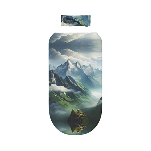 WBQLSL foothill Muster super weiche Wickeldecke + Stirnband Set, Baby Wickeldecke nach dem Baden von WBQLSL