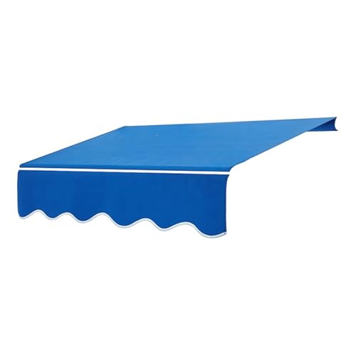 WBQYIPD Ersatz-Markisenstoff for den Garten, Einziehbarer Wasserdichter Sonnenschutzüberdachungs-Oberbezug for den Außenbereich, Sonnenschutz-Unterstand, Segeltuch, Polyestertuch(700x250cm/23x8ft) von WBQYIPD