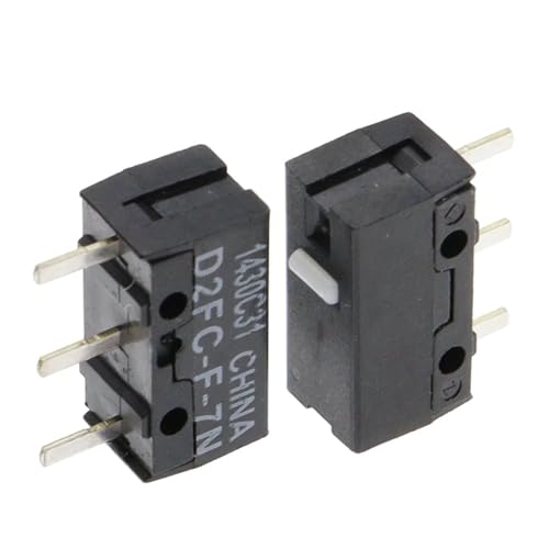 5PCS Authentic Mouse Micro Switch D2FC-F-7N Mouse Button Fretting D2FC-E-7N D2FC von WBQZMPEF