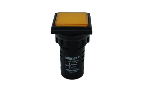 -Konduktive Energiesparanzeige LED AD58B AD16 AD22 AD11 AD17-224F Montagedurchmesser Ø22mm(Red,220V) von WBQZMPEF