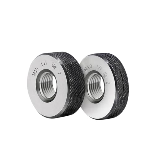 Gewindelehrring, 1SET6g Linkshänder Nicht-Standard-metrischer Gewindelehrring Genauigkeitsmesswerkzeug M32M33M34M35M36M37M38M39M40M41M42-M45(M41-6g T Z,X 3.0 LH) von WBTAJZHY