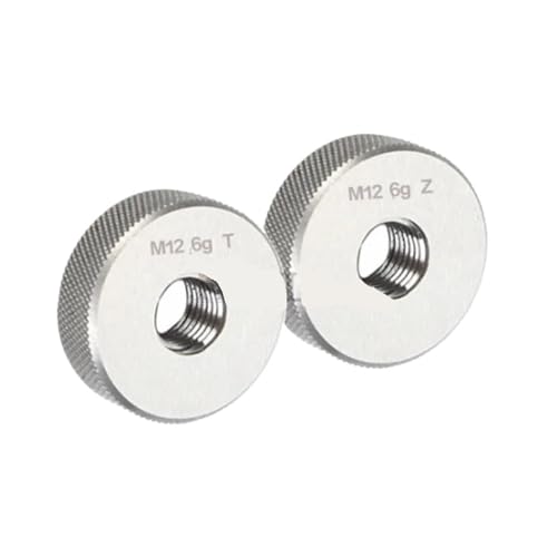 Gewindelehrring Gewindelehrring M45 M46 M48 M50 M52 M55 * 5 * 4 * 3 * 2 * 1 metrische Gut- und Ausschusslehren for Gewinde(M46X2) von WBTAJZHY