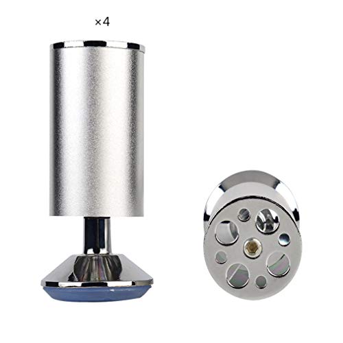 Möbelbeine, Sofabeine, Möbelfüße for Arbeitsplatten, TV-Schreibtisch, Tischbeine, hohe, schlanke, verstellbare Beine, 4er-Pack(20cm) von WBTAJZHY