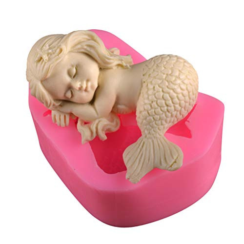 WBTY Meerjungfrau Silikonform Simulation Meerjungfrau Kuchen Form Antihaft DIY Seife Form Schokolade Backen WBTY Meerjungfrau Silikonform Simulation Meerjungfrau Kuchen Form Antihaft DIY Seife Form Schokolade Backen von WBTY