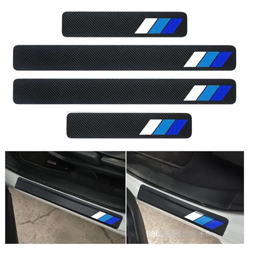 WBWBB Auto Einstiegsleisten Schutzfolie für VW Touran 5seats 2016-2023, Türschweller Kratzschutz Abdeckung Protector Aufkleber Schutz Carbon Fiber,B WBWBB Auto Einstiegsleisten Schutzfolie für VW Touran 5seats 2016-2023, Türschweller Kratzschutz Abdeckung Protector Aufkleber Schutz Carbon Fiber,B von WBWBB