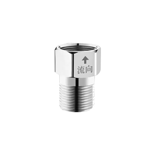 1/2 "3/4" 1" Außengewinde Messing Rückschlagventil Einweg-Rückschlagventil for Wassertank Warmwasserbereiter Toilette(3I4 Male-Female) von WBZARCPNG