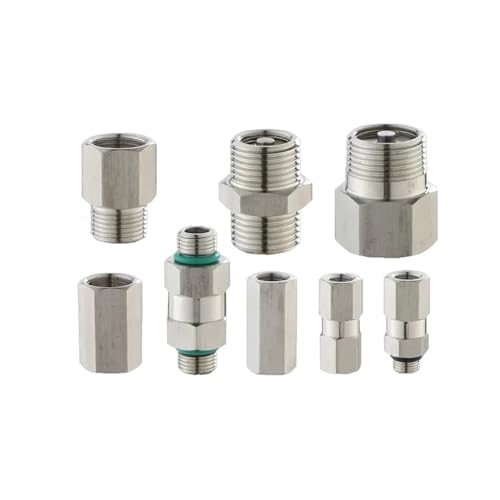 1/8 "1/4" 3/8 "1/2" 3/4" Männlich Weiblich Gewinde 304 Edelstahl Überprüfen Ventil One weg Nicht-rückschlagventil for Tank Heizung Toilette(3I8 Male-Female) von WBZARCPNG