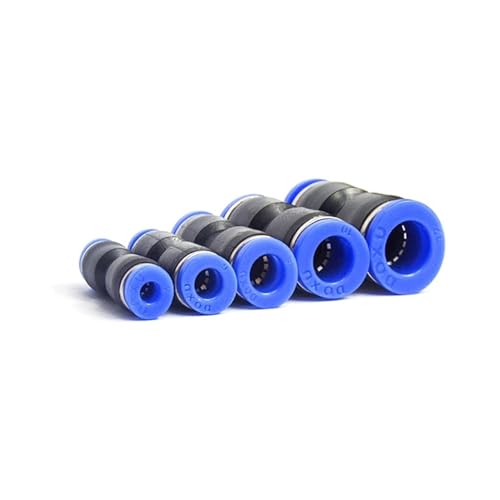Pneumatische Anschlüsse PY/PE/PV/PU/SA/PM Wasserrohre und Rohrverbinder Direktschub 4 bis 16 mm/PK-Kunststoffschlauch-Schnellkupplungen(PV,OD 6mm) von WBZARCPNG