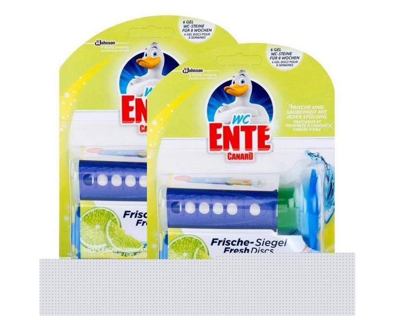 WC Ente 2x WC Ente Frische Siegel Starter Set Limone, 6 Gel Siegel WC-Reiniger WC Ente 2x WC Ente Frische Siegel Starter Set Limone, 6 Gel Siegel WC-Reiniger von WC Ente