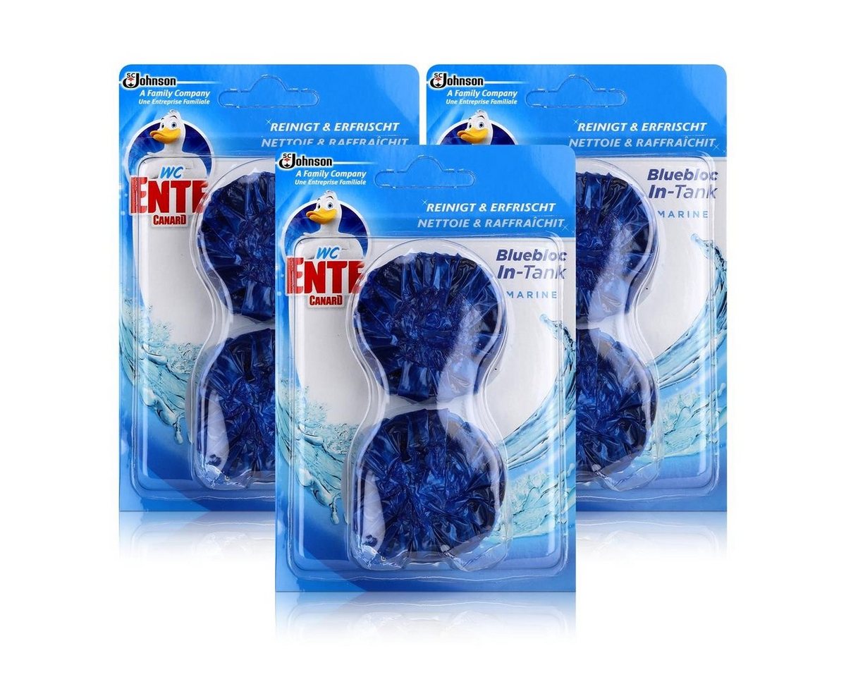 WC Ente WC Ente Bluebloc In-Tank Marine 2x50g WC-Frische (3er Pack) WC-Reiniger von WC Ente