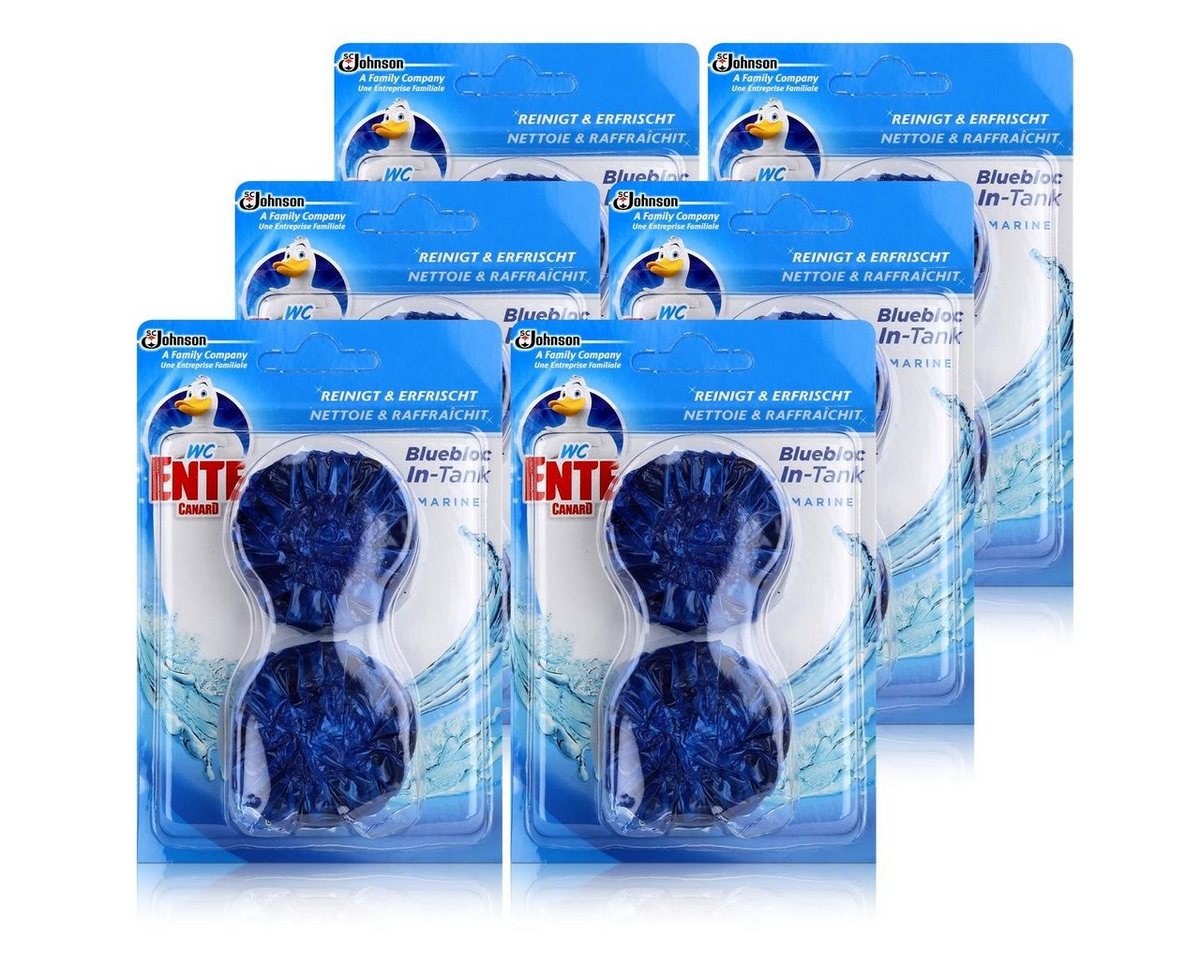 WC Ente WC Ente Bluebloc In-Tank Marine 2x50g WC-Frische (6er Pack) WC-Reiniger von WC Ente