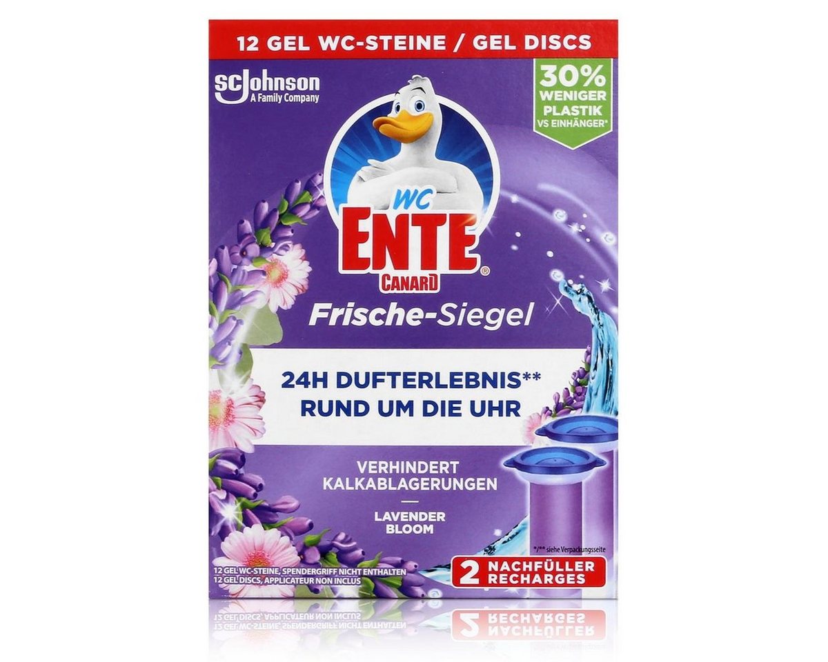 WC Ente WC Ente Frische-Siegel Lavender 2x36ml WC-Frische (1er Pack) WC-Reiniger von WC Ente