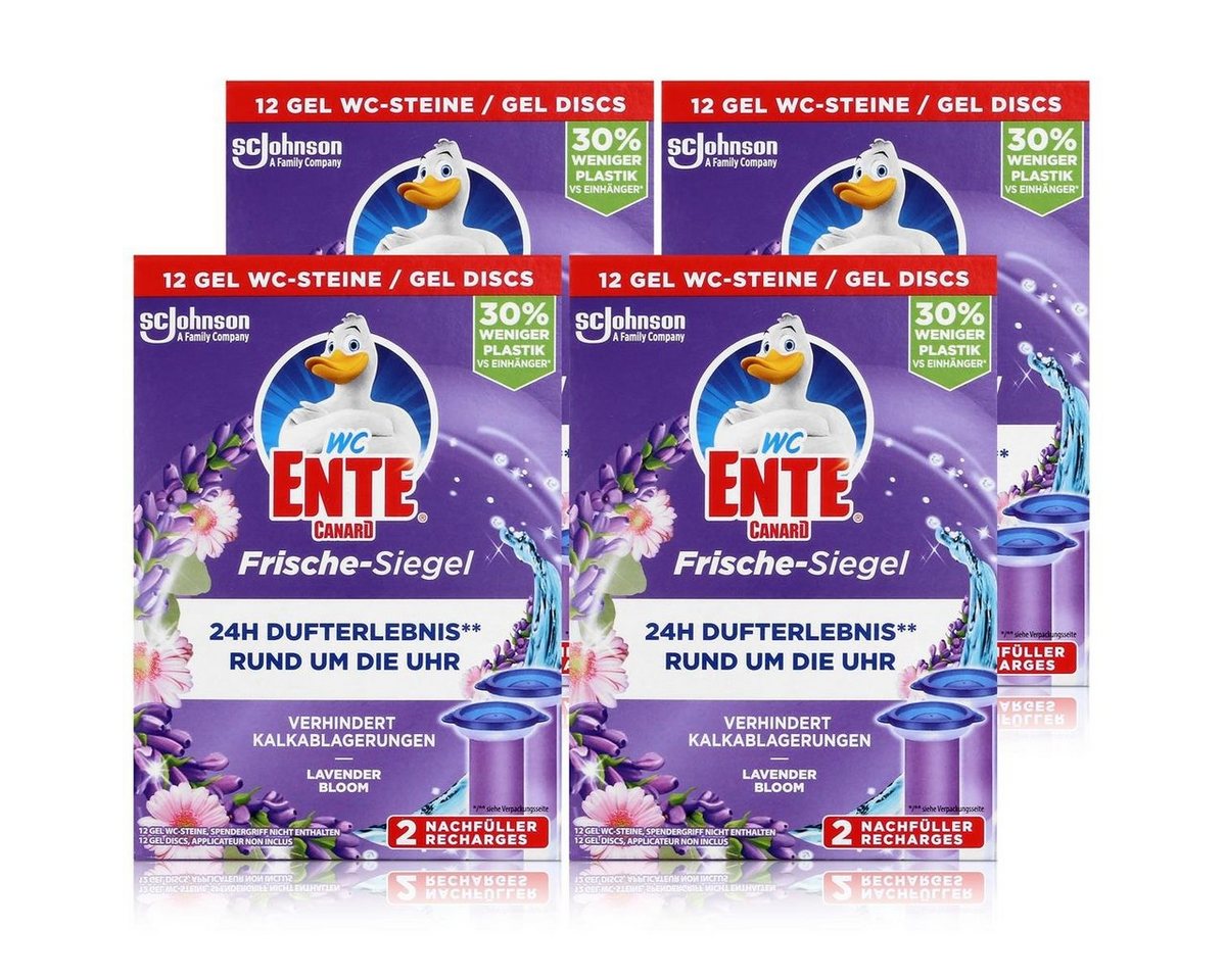WC Ente WC Ente Frische-Siegel Lavender 2x36ml WC-Frische (4er Pack) WC-Reiniger von WC Ente